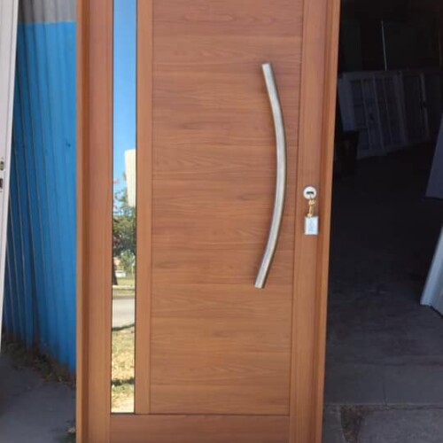 Puerta Chapa Pintada Horno Grafito Modelo AC81 De 080