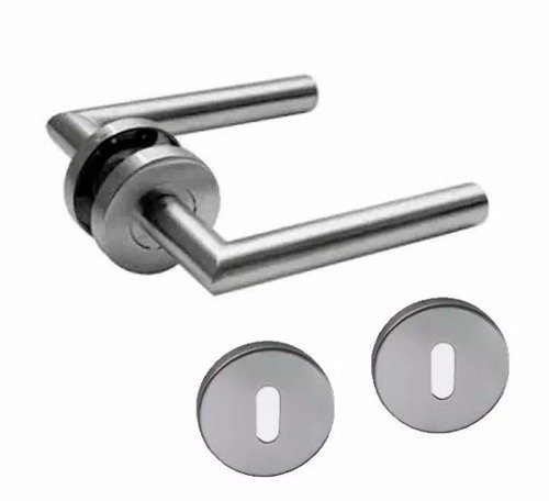 Picaporte Acero Inoxidable Modelo Recto Con Retroceso