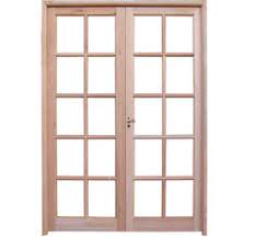Puerta Balcón Madera Grandis Hojas Abrir 120×200