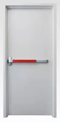 Puerta Chapa CORTAFUEGO Modelo 23 Con Barra Antipánico 090×200