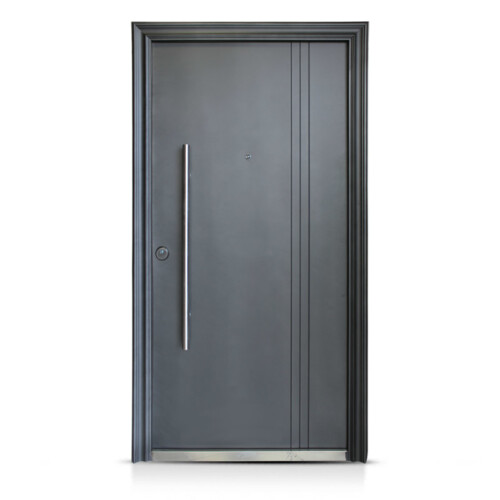 Puerta De Seguridad Modelo 3 Rayas 080 Multi-Punto
