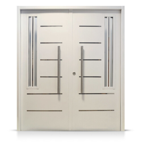 Puerta Doble Chapa Pintada Horno Modelo AC86 de 176×205