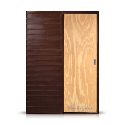 Puerta Embutir Pino Marco Chapa 080 Muro 10