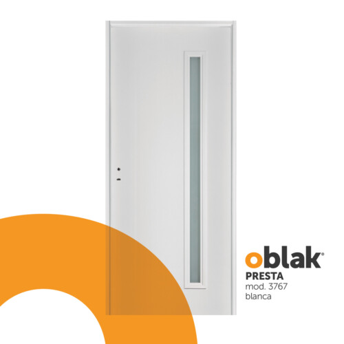 Puerta Oblak Modelo Presta 3767 Blanca