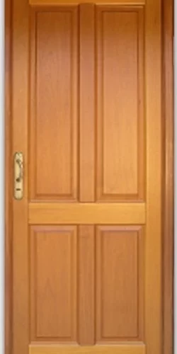 Puerta Pino Macizo 4 Tableros Medidas: 0,70 ó 0,80