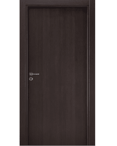 Puerta De Chapa Modelo Wengue Lisa 080 Cerradura Digital